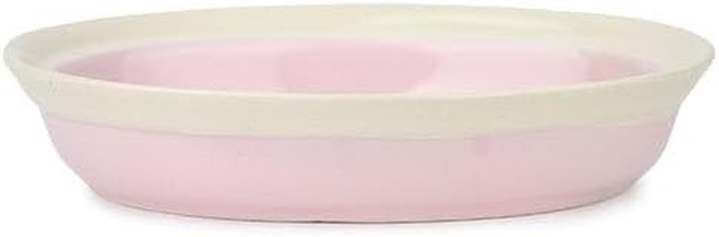Cattitude Cat Dish Ceramic Fishy Pink 2-Pack, Pink - Cat Bowl, Dishwasher-Safe, Durable, Heavyweight Stability