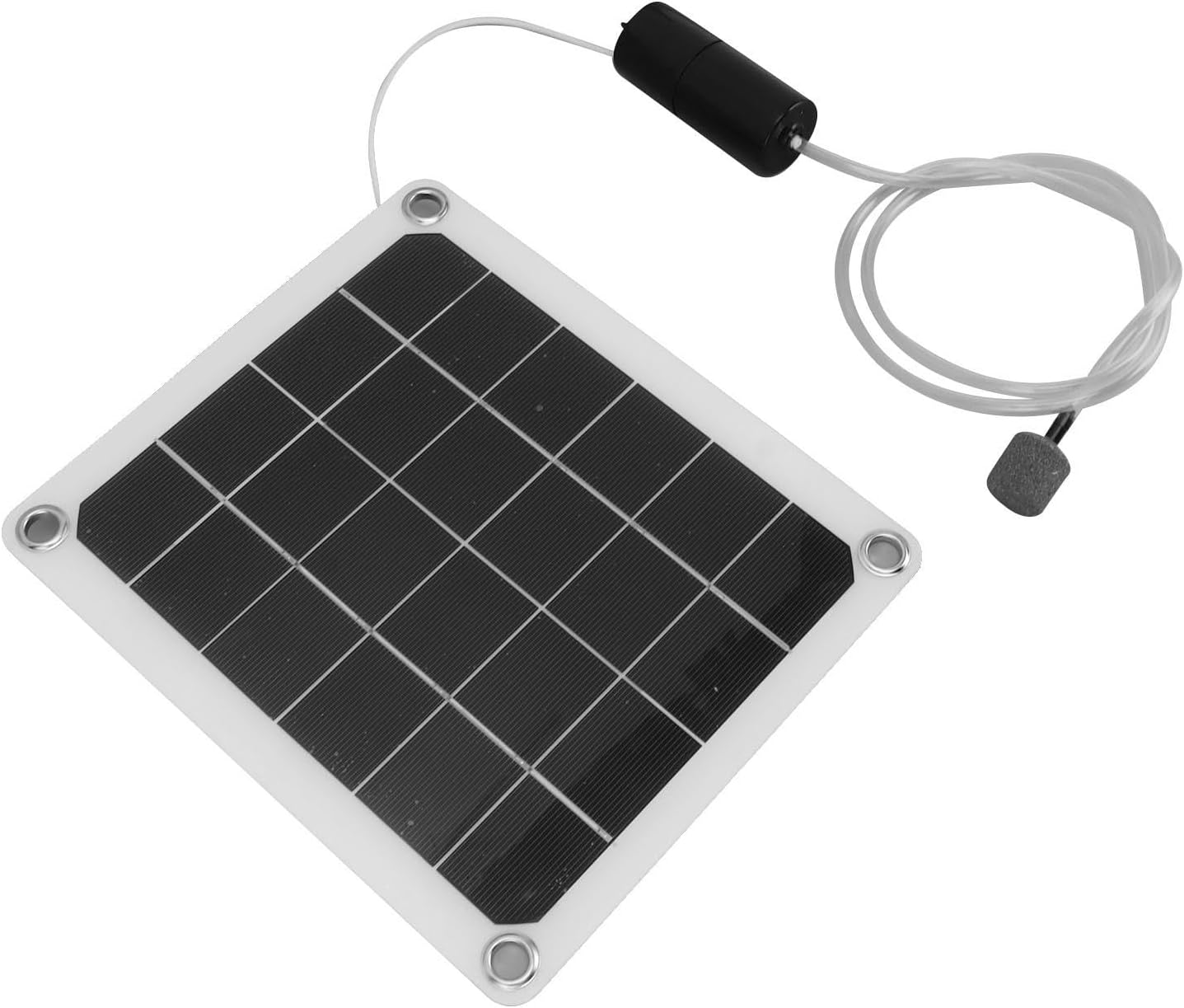 Solar Powered Aerator - USB Powered Pond Air Aerator | Pond Aerator, Portable Pond Aerator Pump for Ponds & Lake, Fish Tank, Aquarium image number 1