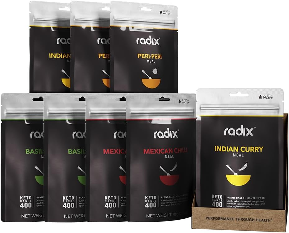 Radix Nutrition KETO 400Kcal Meal, INDIAN CURRY 78G image number 6