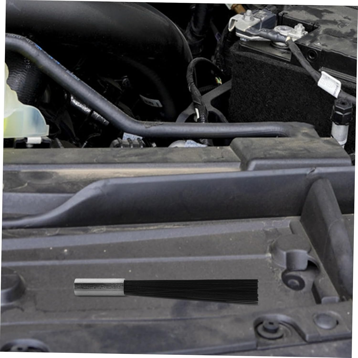 CHICAMPERA Car Detailing Brush and Engine Cleaning Brushes for Automotive Interior Air Vents Wheels Dash Duster with Ergonomic Handle for Car Parts Cleaning Remover Tool Kit image number 5