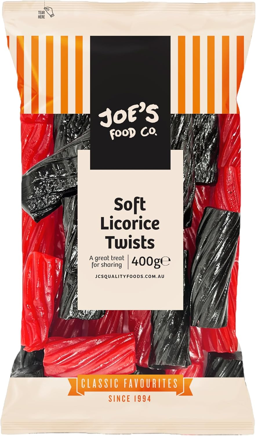 Joe'S Food Co. Soft Licorice Twists 400G