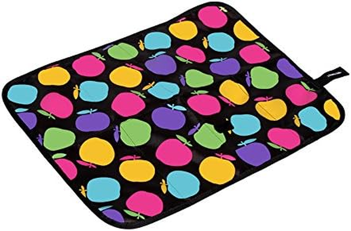 Hanna Hula Pet Cafe Mat Dog Cat Colorful Apple image number 1