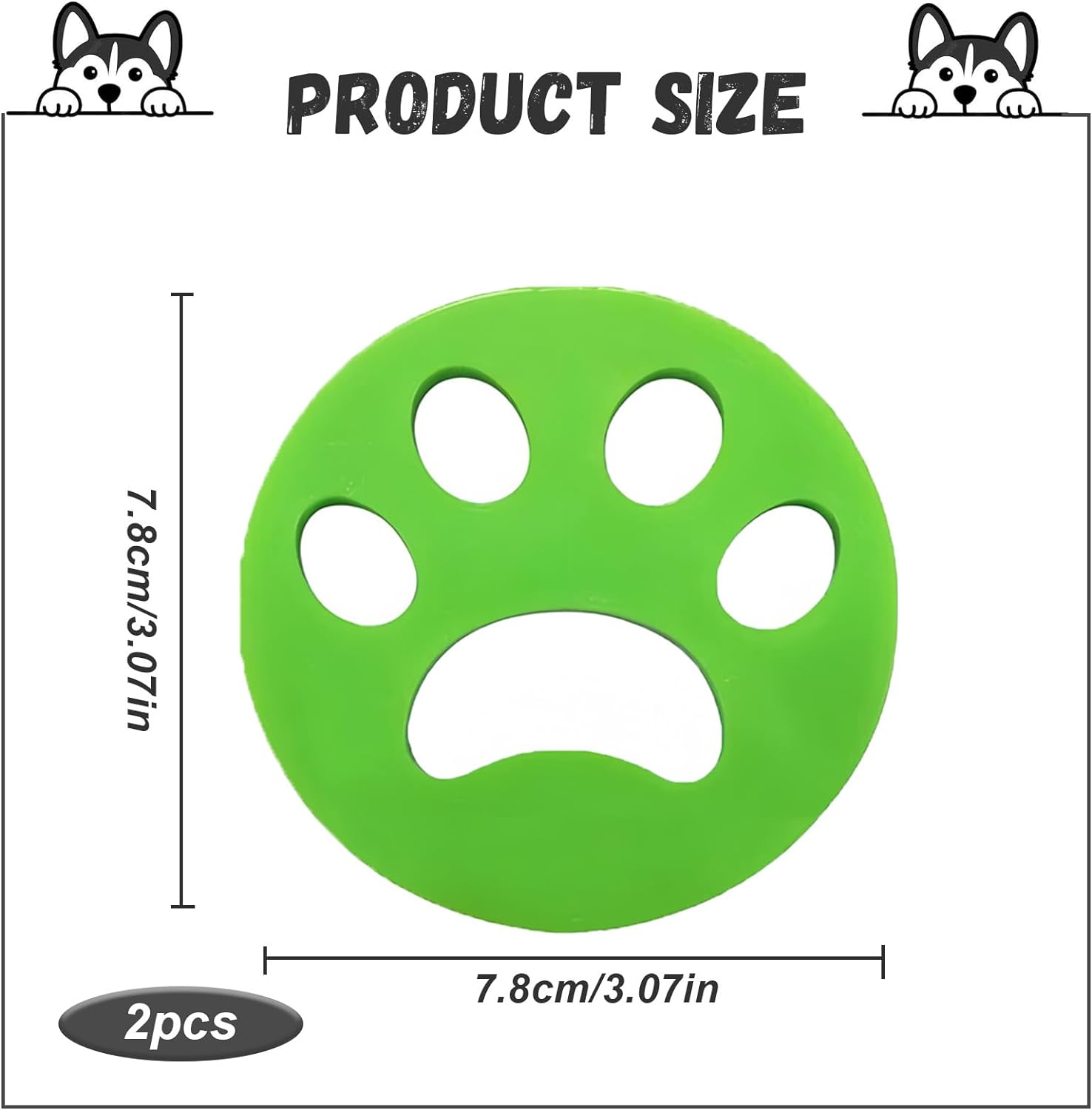 2Pcs Pet Hair Remover,Pet Hair Remover for Washing Machine,Dog Hair Remover,Cat Hair Remover,Reusable Dogs and Cats Hair Catcher for Laundry Washing Machine