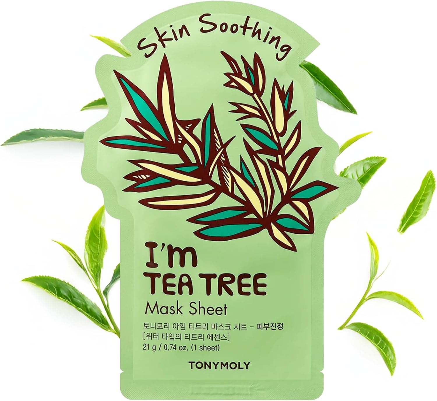 Tony Moly I'M Real Tea Tree Soothing Mask Sheet 21 G image number 3