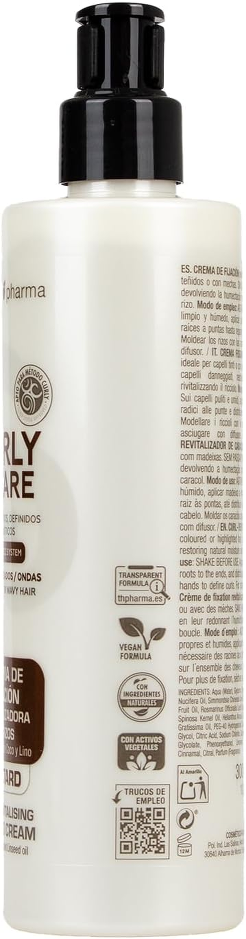 Thader Th Pharma Curly Care Non-Rinse Curly Activator 200Ml image number 4