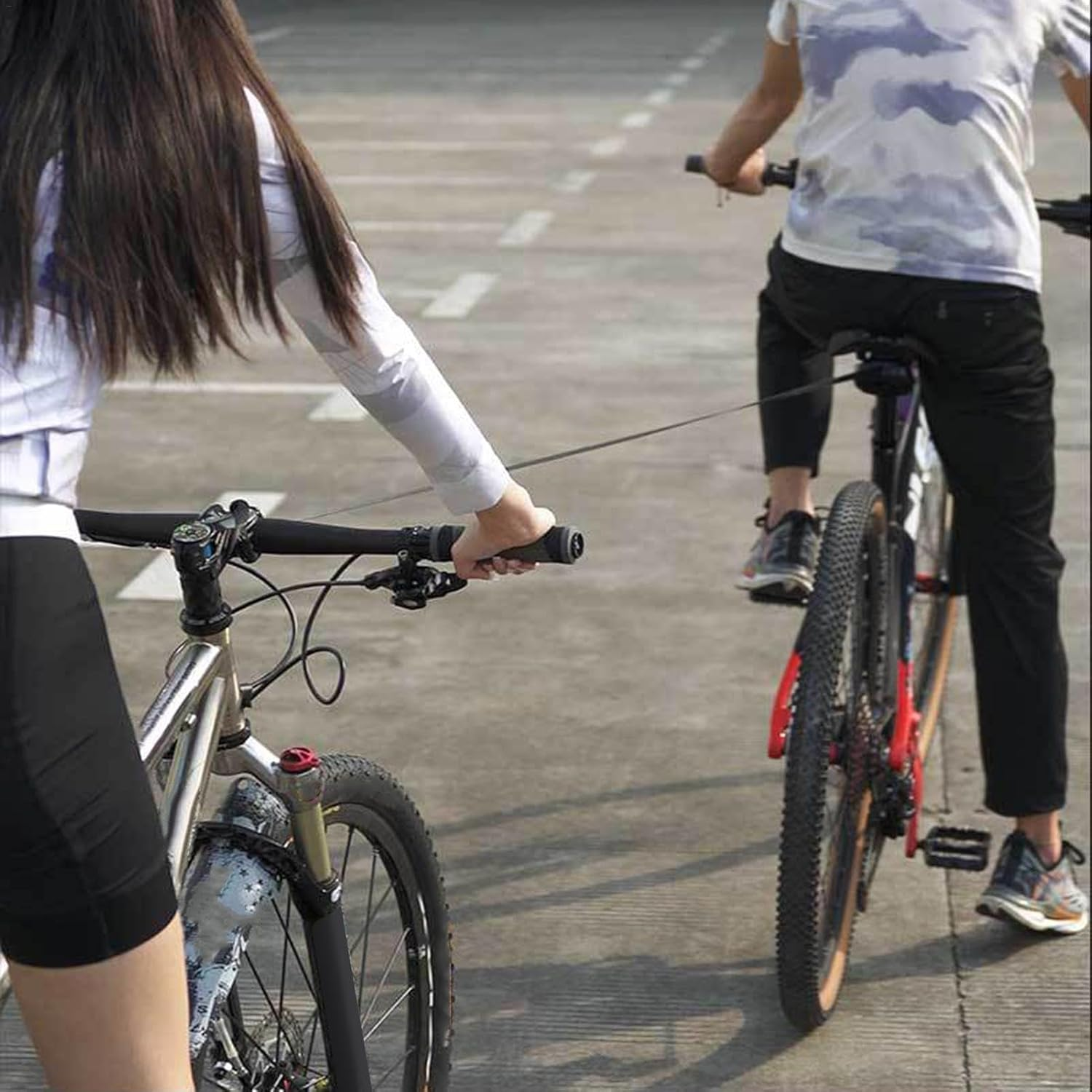 Bicycles Tow Rope | Bikes Towing Rope | Kids Bikes Tow Rope | Bicycles Tow System | Bikes Towing Accessory | Bikes Assistance Tow Rope | Tow Rope for Cyclists | Cycling Tow Rope image number 4