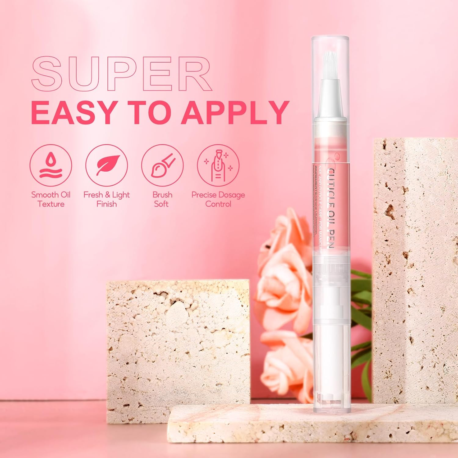 COSCELIA Nail Nutrition Pen, 8 PCS Nail Cuticle Oil Pen Set Mix Flavors Nail Nutrition Oil Nail Care for Repairing Cracked of Cuticle Oil Pen Set Nail Art DIY Care Oils image number 1