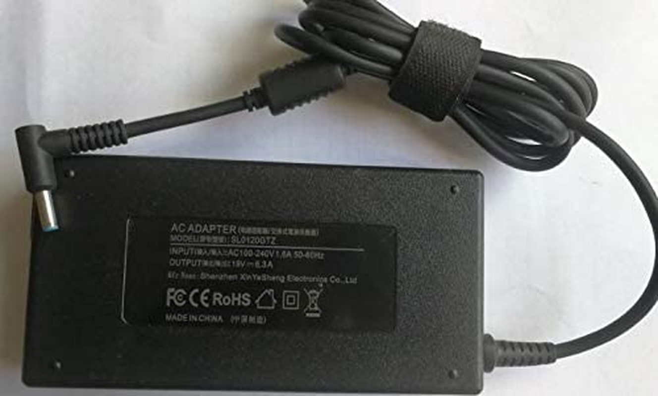 Llamatec 150W Slim Smart 4.5Mm AC Adapter with a Bonus Adapter(4.5Mm to 7.4Mm), 150W 7.7A Power Adapter for HP OMEN 15, OMEN 17, Pavilion Gaming 15 17 Laptop, HP Zbook G3 G4 G5 G6, TPN-CA11 TPN-DA09 L32661-001, Enable Worry Free Charging through a Reliable Charger That Detects and Regulates Power Input for Your HP Mobile Workstation or Docking Station