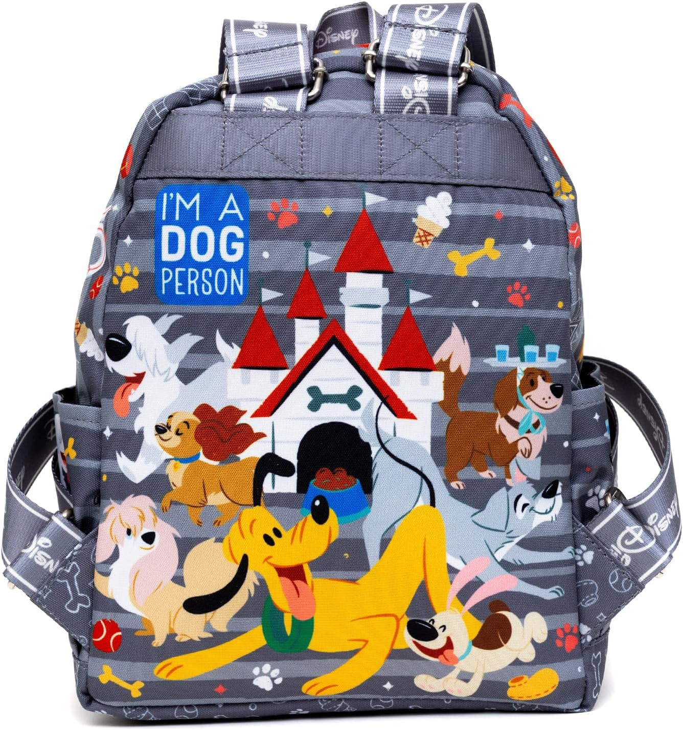 Wondapop Disney Dogs 13" Nylon Backpack, Disney Dogs, 13", Traditional Backpacks image number 6