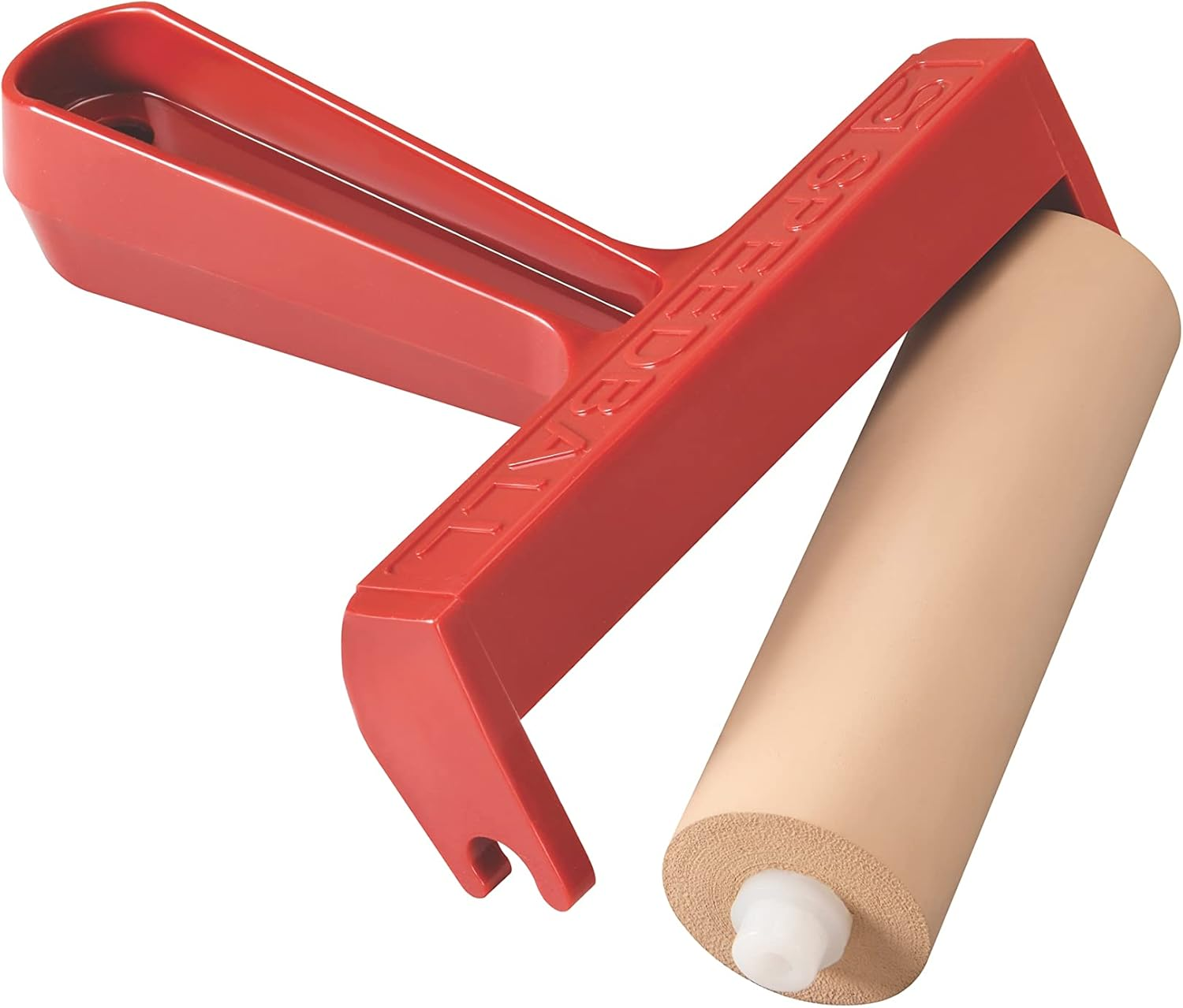 Speedball Soft Rubber Brayer with Plastic Frame, 4-Inch Size