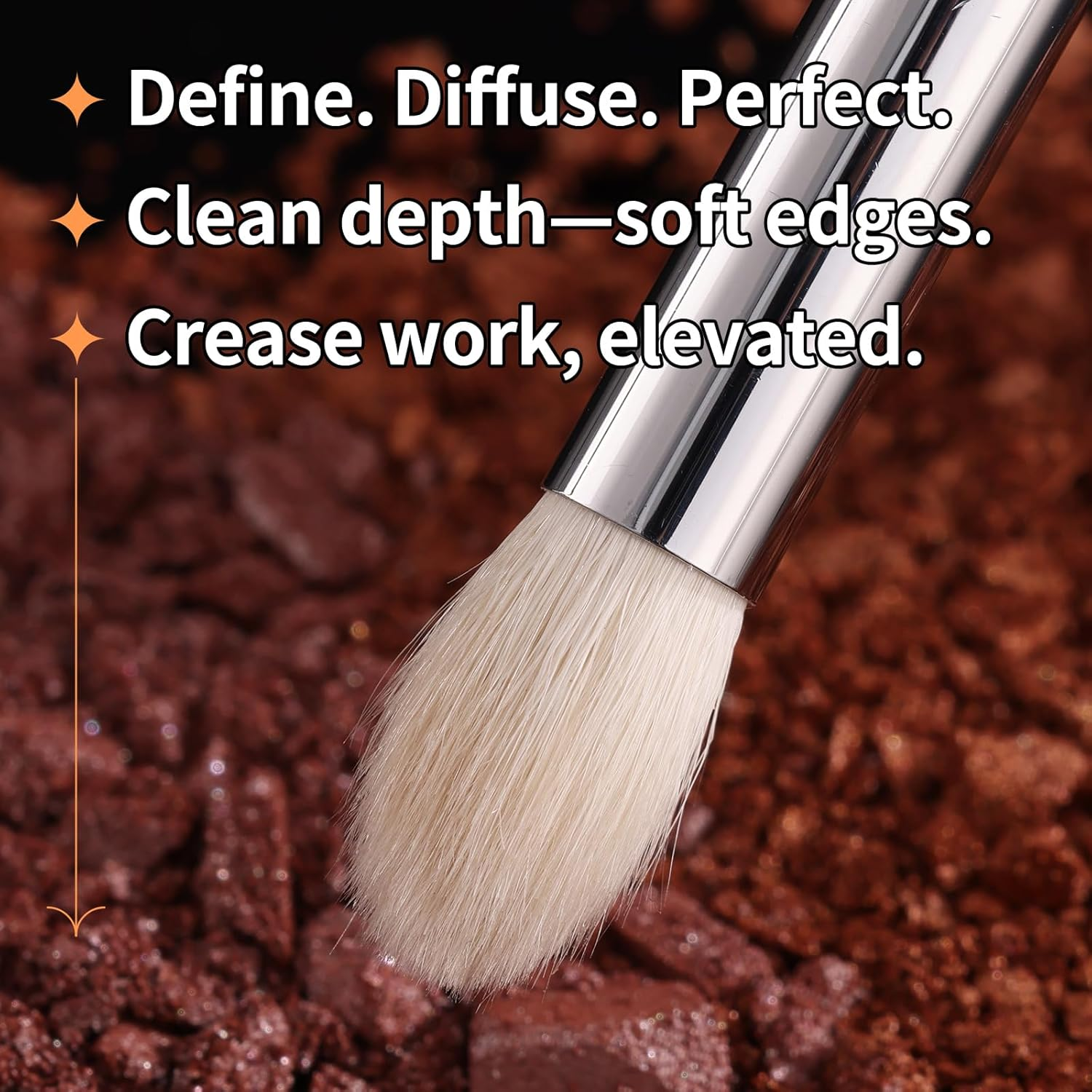 Albeaut Eye Shadow Brush, Medium Crease Brush for Eyeshadow Blending image number 5