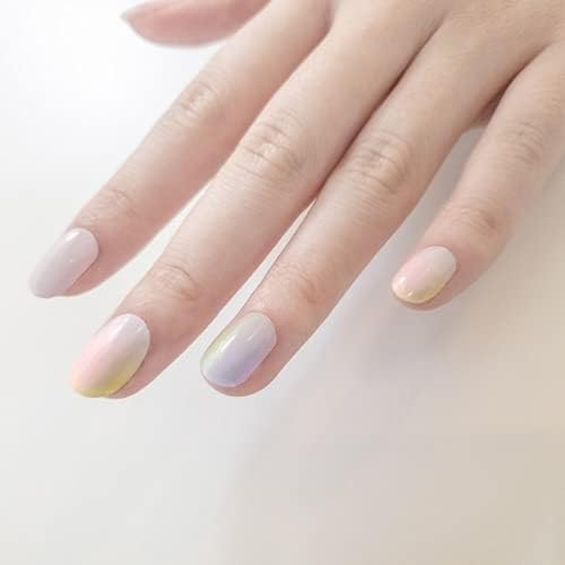 Cololab Showker Gel Nail Strip # CSA111 Spring Marble 1Pcs image number 2