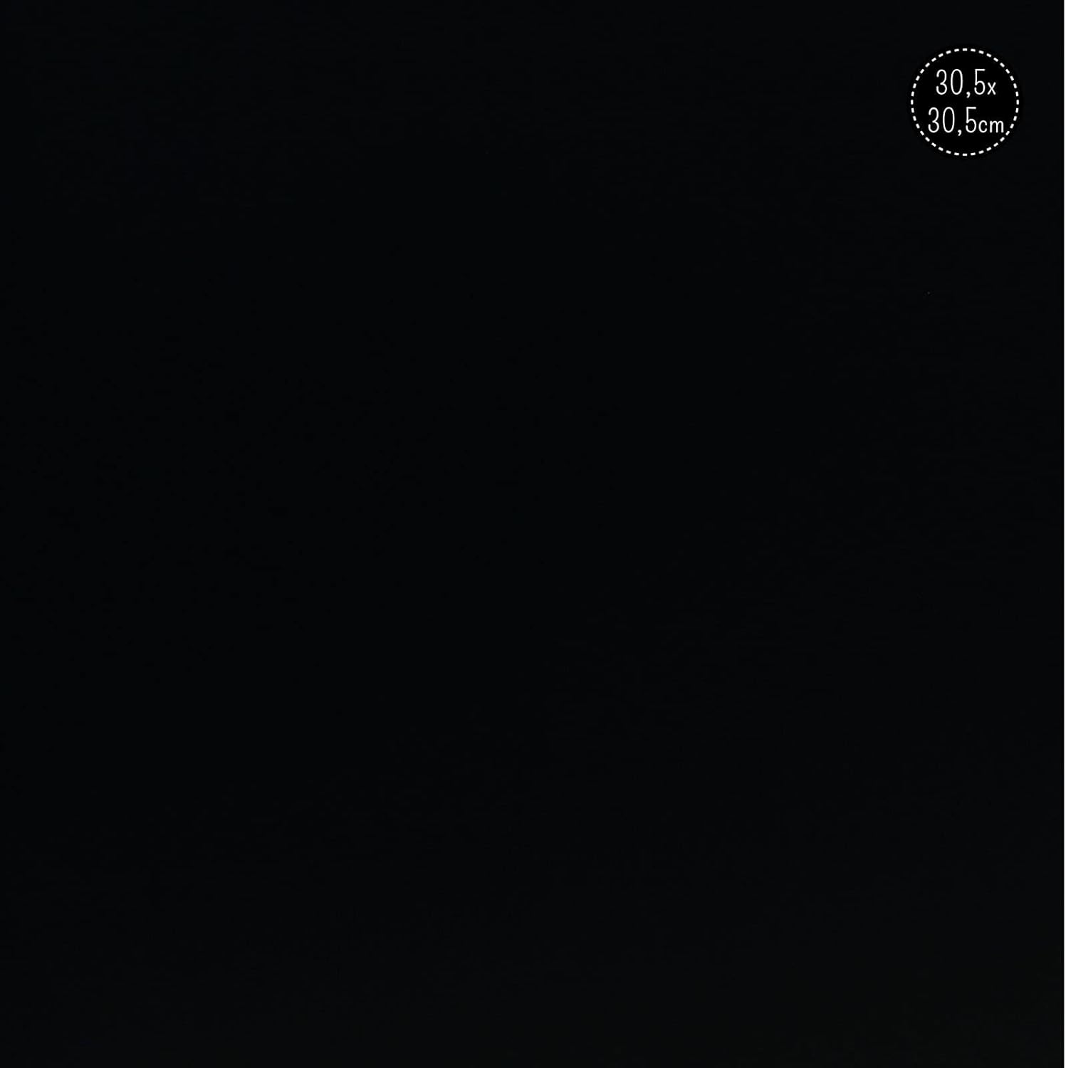 Florence Watercolour Paper Smooth - Aquarelle Paper for Water Paint 12 X 12 Inch - Black - Drawing Pad and Art Book for Drawing, Art Paper and Watercolour - 300 GSM