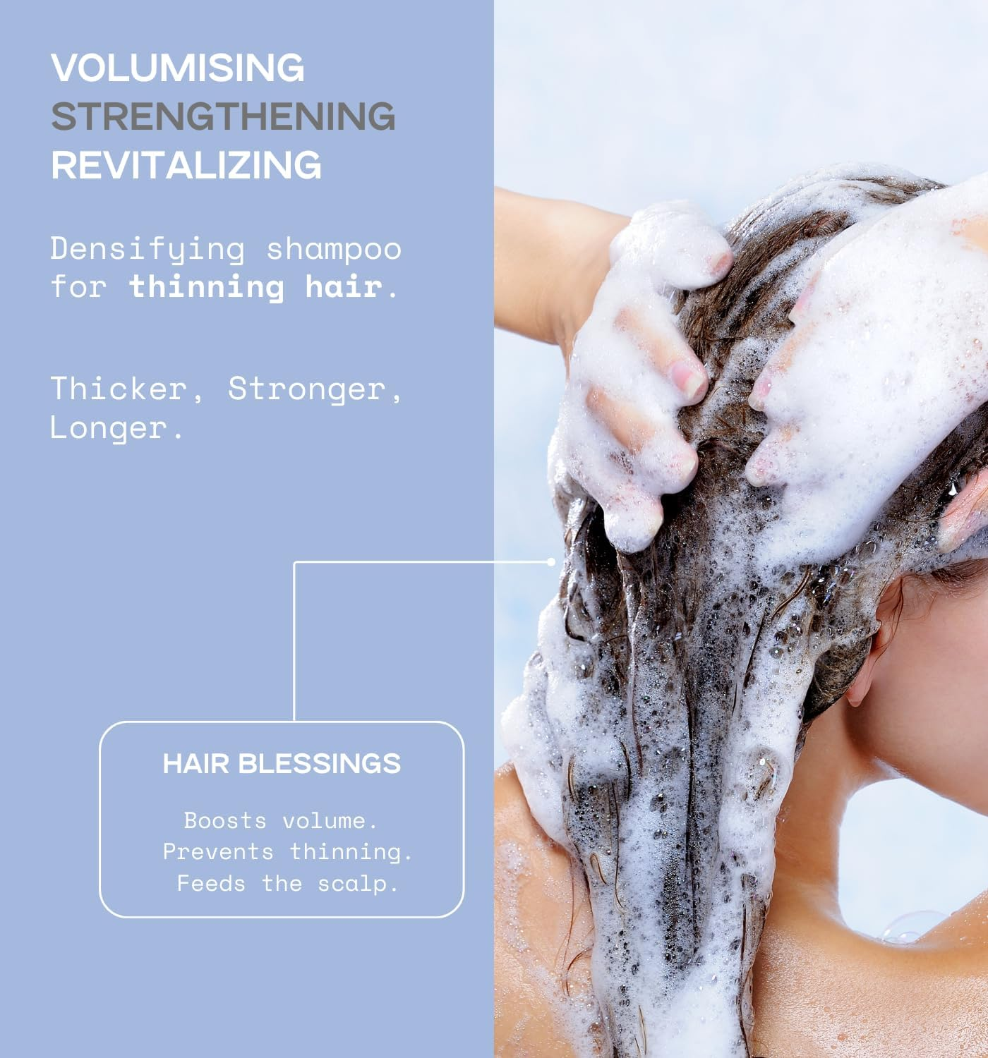 Eternal Boost Advance Stimulating Shampoo &ndash; Hair Growth & Thickening Shampoo for Thinning Hair &ndash; Strengthens, Volumizes & Prevents Hair Loss &ndash; Infused with Procapil, Rosemary & Amaranth Extract image number 4