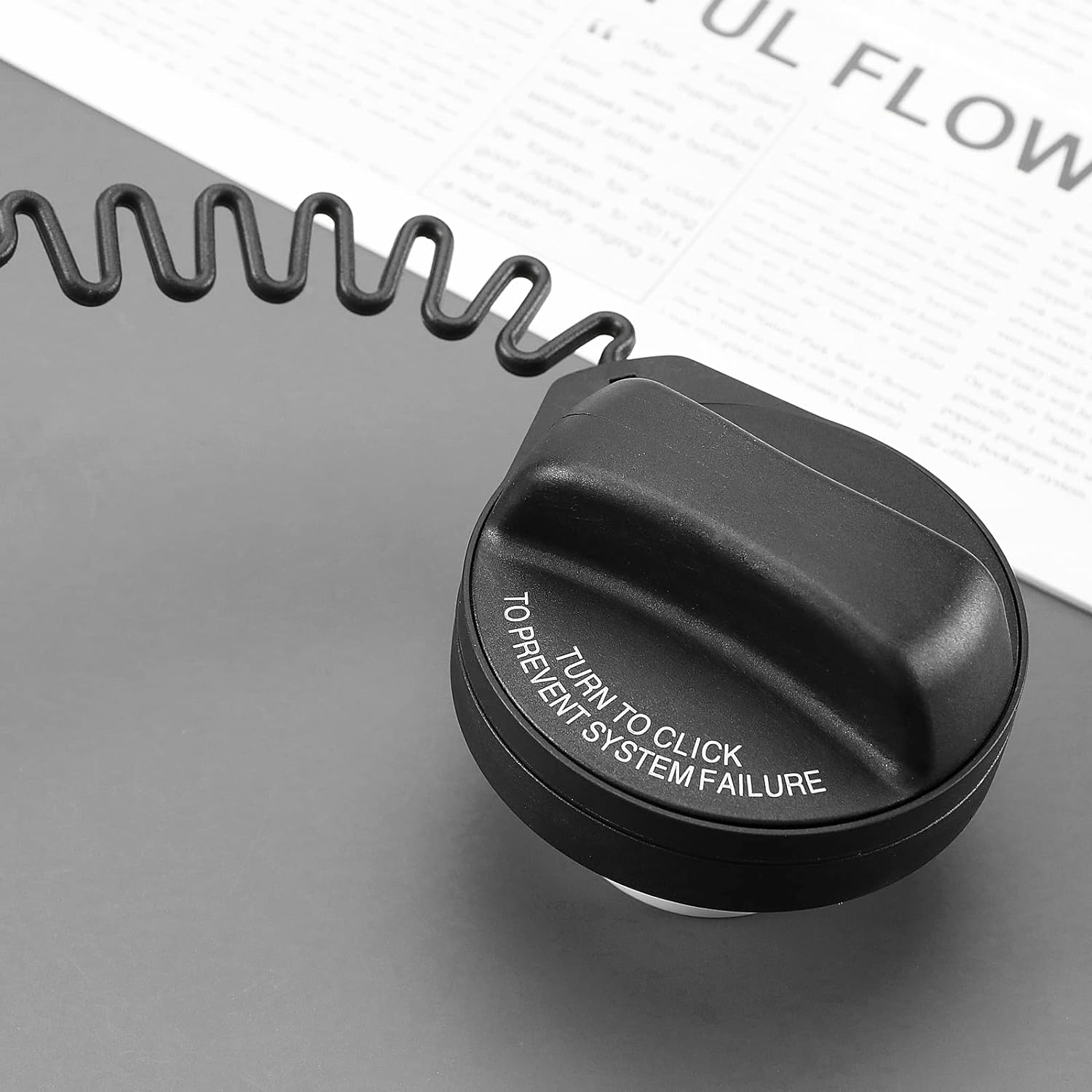 Ecsing Fuel Filler Cap Replacement 31392044 30636587 30769237 31321925 8613986 Compatible with Volvo Vehicles S60/S80/V60/V70/XC60/XC70/XC90 Fuel Tank Gas Cap image number 1