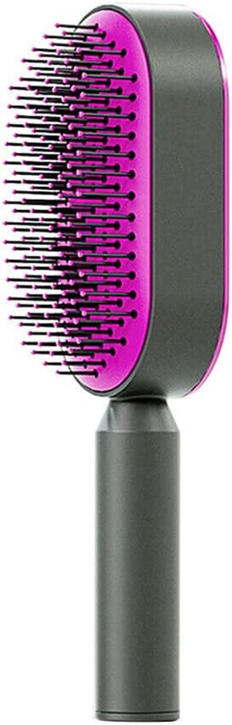 New Hair Brush Self-Cleaning Air Cushion Comb Comfortable for Salon Hairdress AU Red