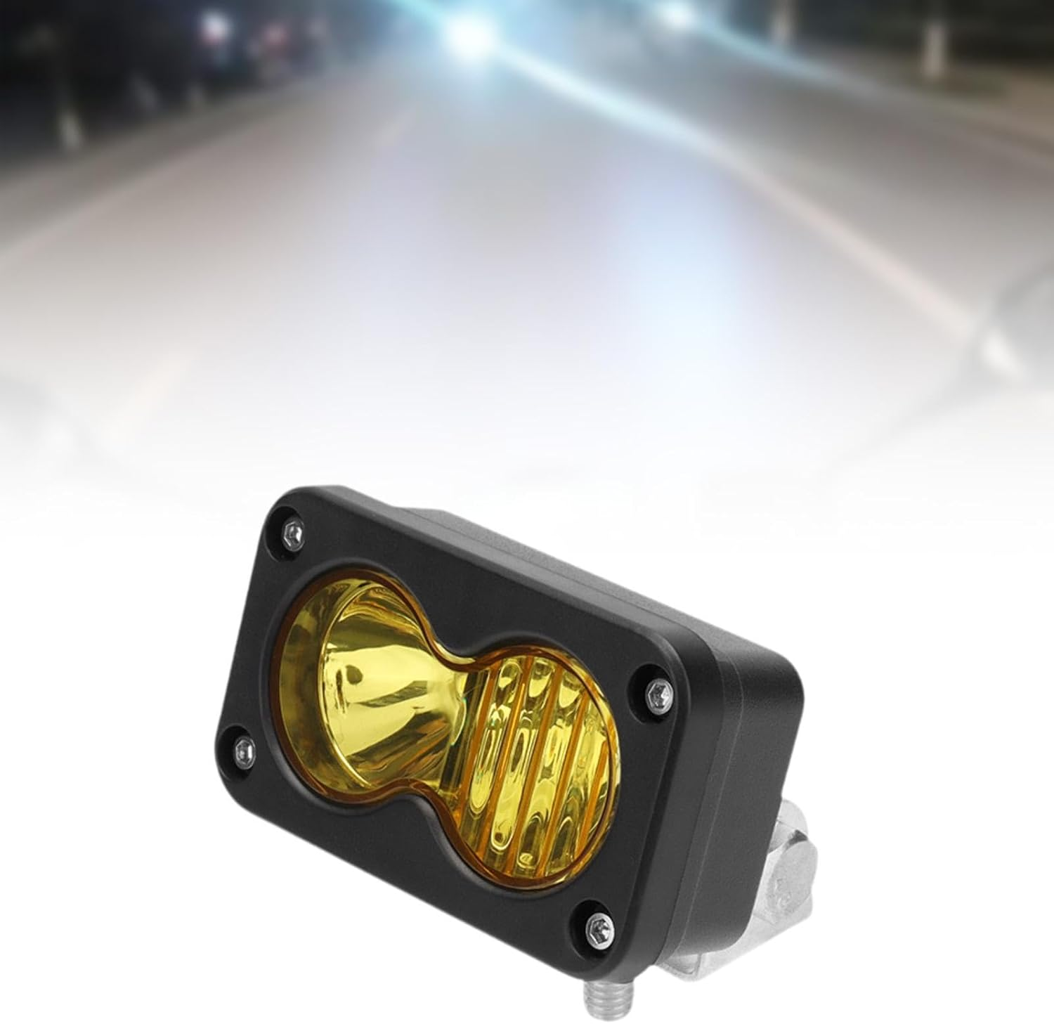 Okiyakusama LED Work Light 20W 10-50V High Performance Driving Light High Brightness for ATV Electric Scooters Car Motorcycle, White image number 3