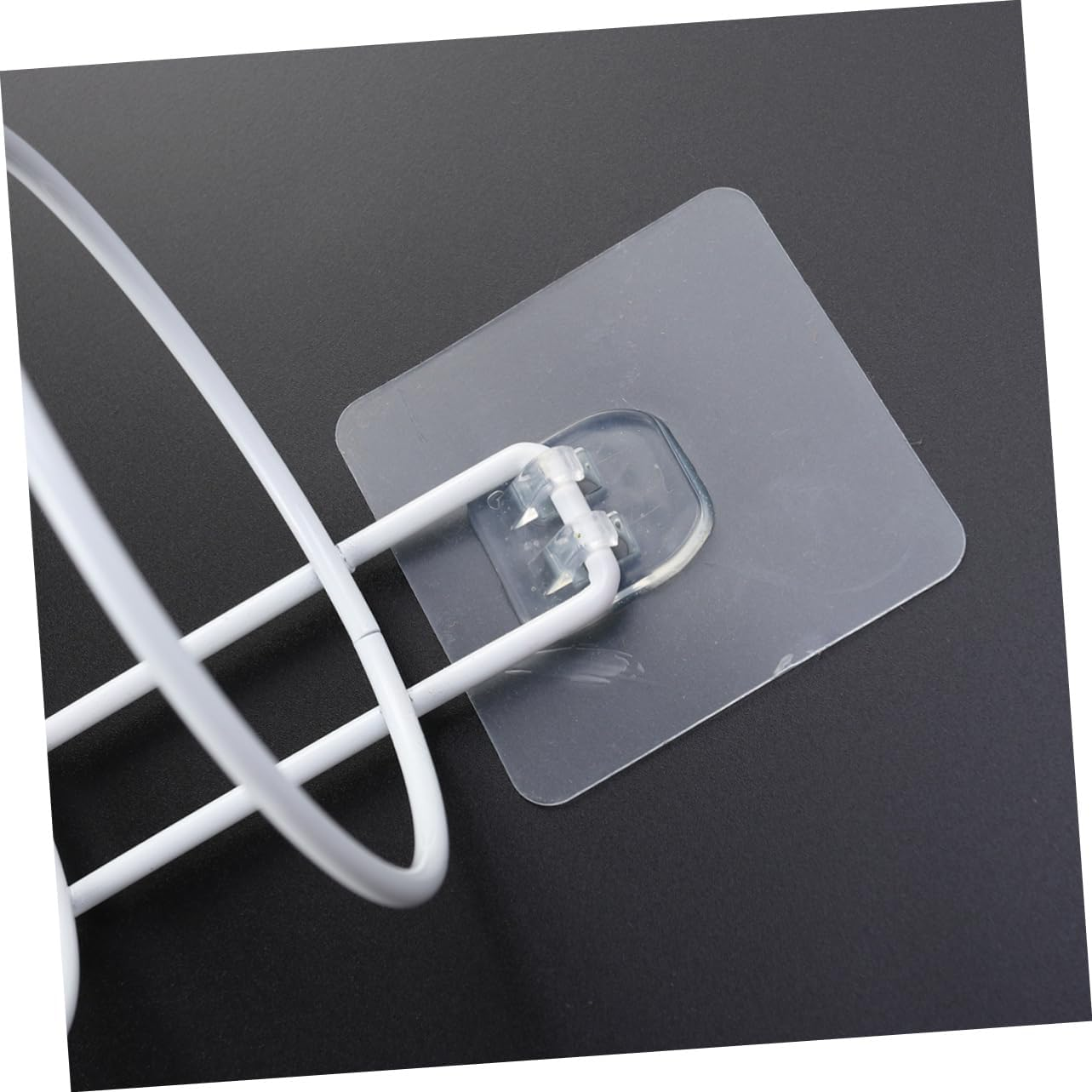 MERRYHAPY Sturdy Dryer and Straightener Holder Wall Mount Rack Storage for Bathroom image number 4