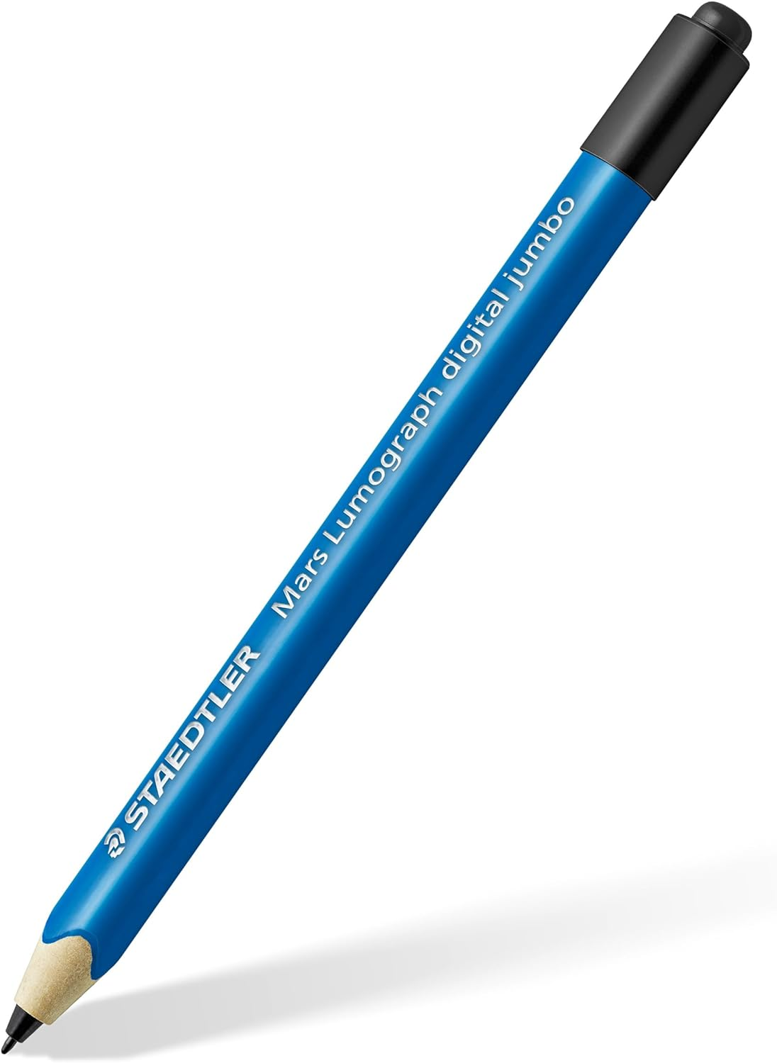 Staedtler Mars Digital Jumbo 180J 22Nd EMR Stylus with Soft Digital Eraser. Stylus for Digital Writing, Drawing and Erasing on EMR Touch Screens (4,096 Pressure Levels, 0.7 Mm Tip) image number 4