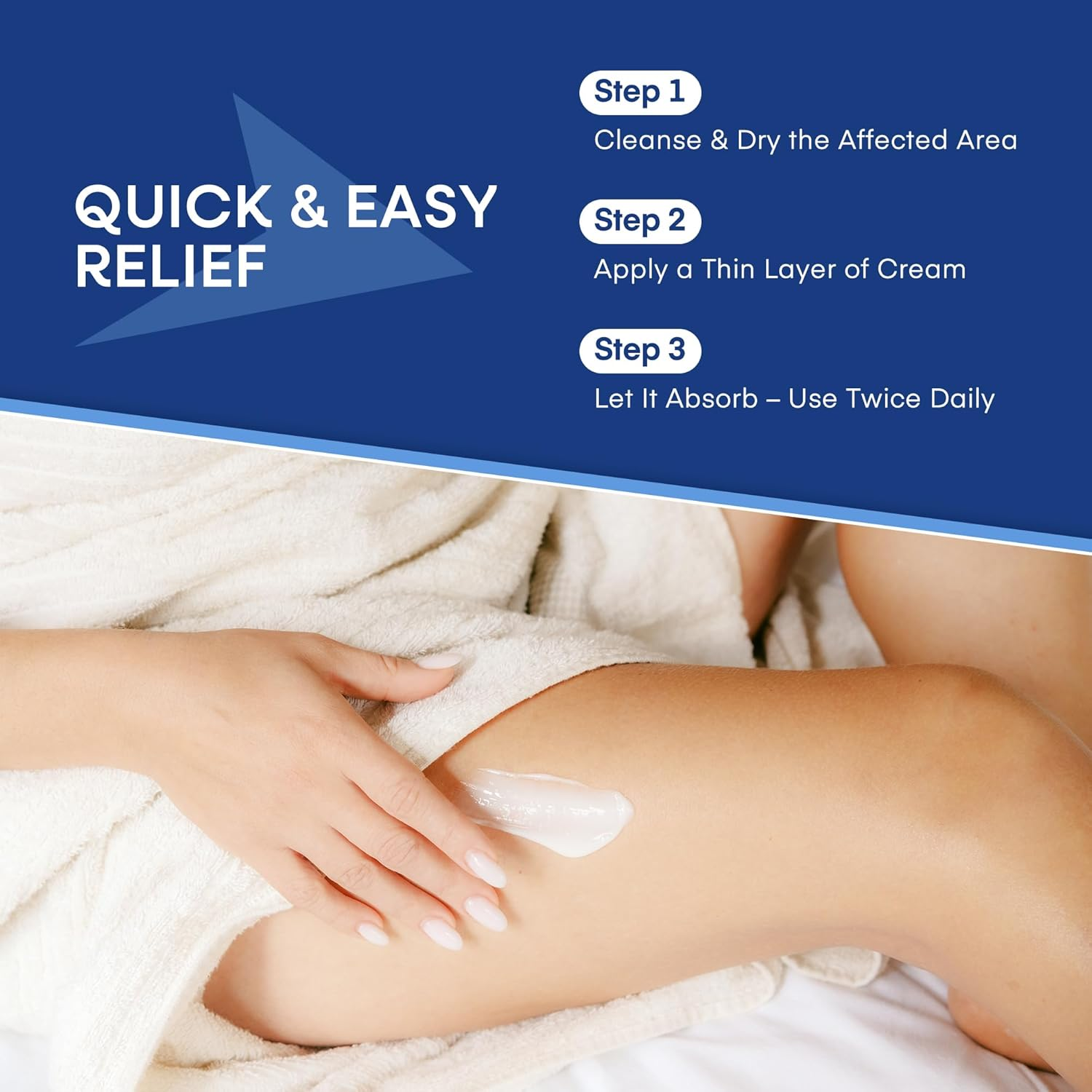 Hermon Seborrheic Dermatitis Scalp Treatment Cream: Itchy Relief, Redness & Flaking Seborrheic Dermatitis - Fast Acting Anti-Itchy Ointment for Scalp image number 6