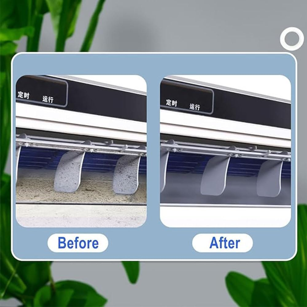 1 Pcs Air Conditioner Cleaning Cover,Split Cleaning Kit,Funnel Shape Split AC Cleaning Cover Bag with Water Pipe Wall Mounted Air Conditioning Cleaning Kit for Household AC Units(Blue) image number 3