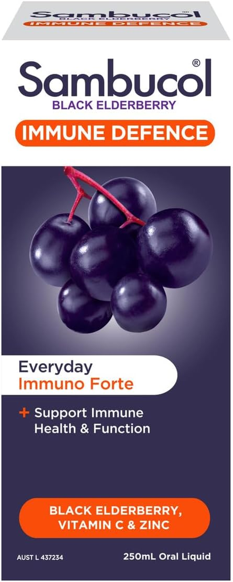 Sambucolbucol Black Elderberry Immune Defence Oral Liquid 250 Ml image number 1