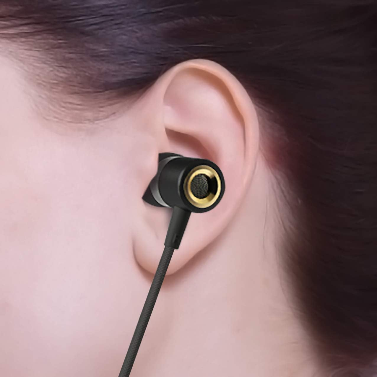 Kashimura NAE-223 Type-C Stereo Earphones, Strong, Disconnect, Nylon Cable, Remote Control and Microphone Included image number 4