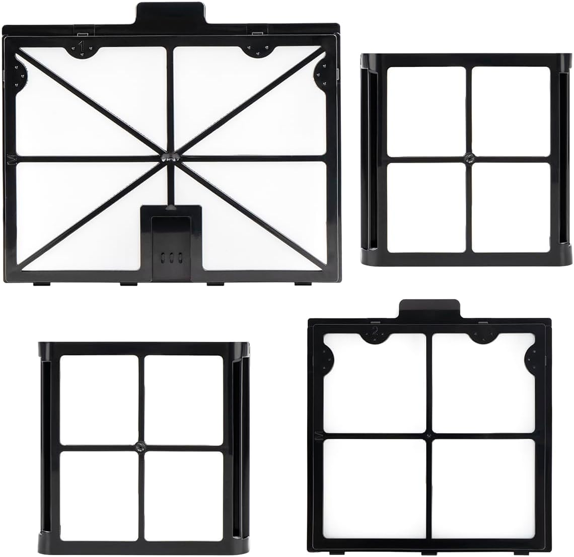 Wuyan 4 Pack Ultra-Fine Cartridge Filter Compatible with Dolphin S50, S100, Active 10, Active 15, T15, T25, E10Proteus DX3, Cayman, Escape, Advantage Pool Cleaner Filter,Part 9991468-R4