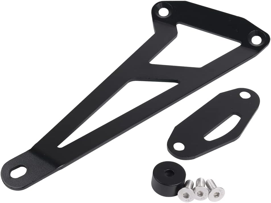Motorcycle Exhaust Hanger Bracket Clamps Rear Foot Pegs Rest Blanking Plates Compatible with KTM RC390 RC 390 2018 2019 2020 2021 2022 image number 3