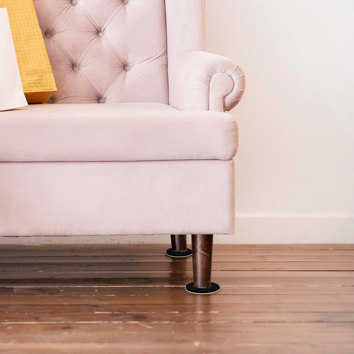 WELANE Furniture Sliders, 16 PCS Furniture Legs Sliders for Carpet, Heavy Furniture (6.3Cm/2.18In) image number 5