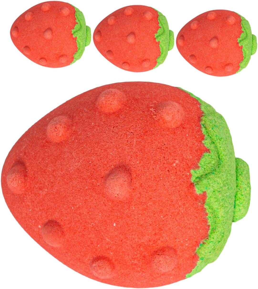 KOMBIUDA 4Pcs Bathing Bath Salt Bomb Bath Ball Portable Boys and Girls Showering image number 3