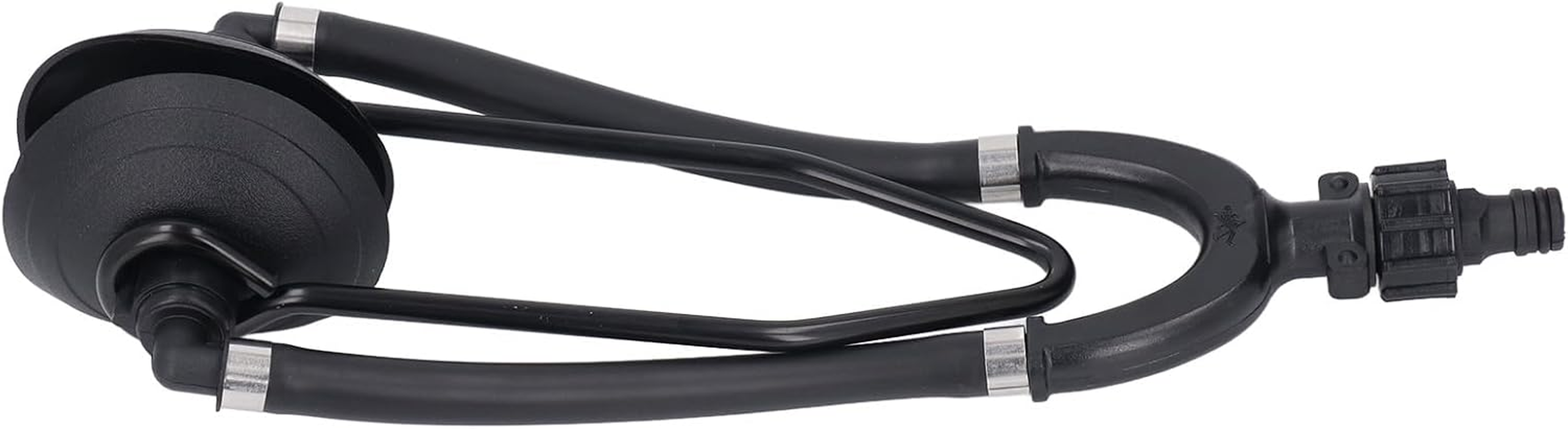 Dual Water Feed Motor Flusher, Outboard Motor Flusher, Boat Dual Flowing Motor Flusher, Marine Engine Winterizing Flushing for Evinrude, Johnson, Etc.