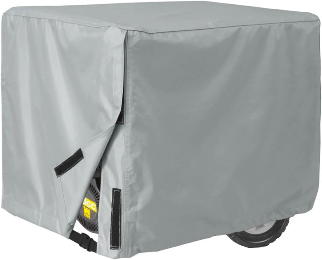 Porch Shield Heavy-Duty Generator Cover 26X20X20 Inch - Waterproof Universal Fit for 3000-5000W Generators, Weatherproof Outdoor Protection with Uv-Resistant Reinforced Seams (Black)