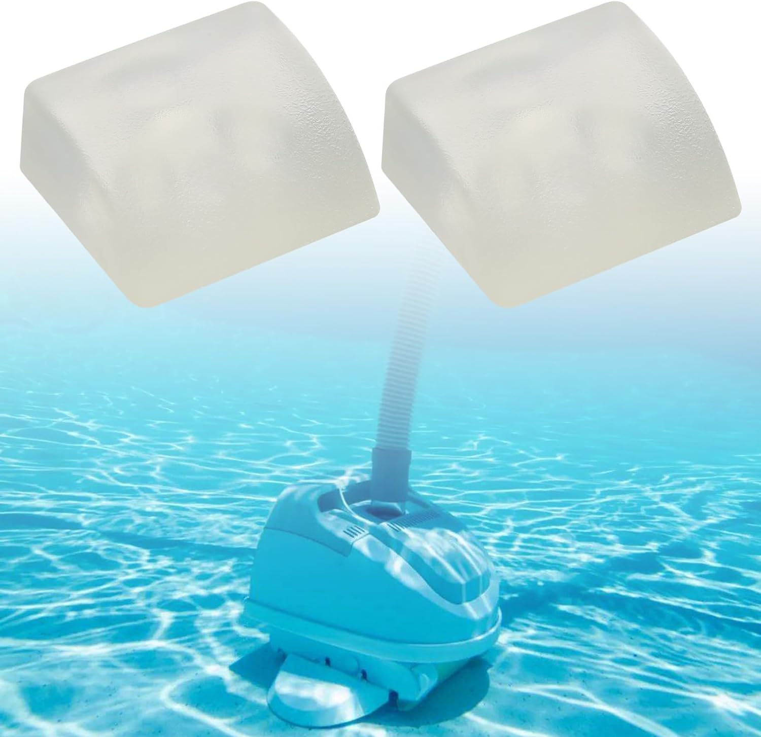 4Pcs Solid Pod Shoes Pool Cleaning Replacement Parts AXV414P AXV014 Compatible with Hayward Navigator Pool Cleaner Enhanced Pool Cleaning White image number 4