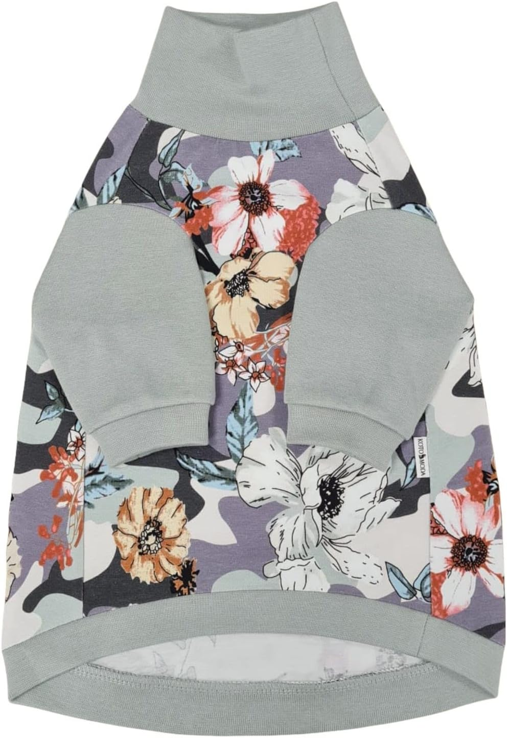 Kotomoda Hairless Cat'S Turtleneck Spring Camouflagefor Sphynx Cat (Small)