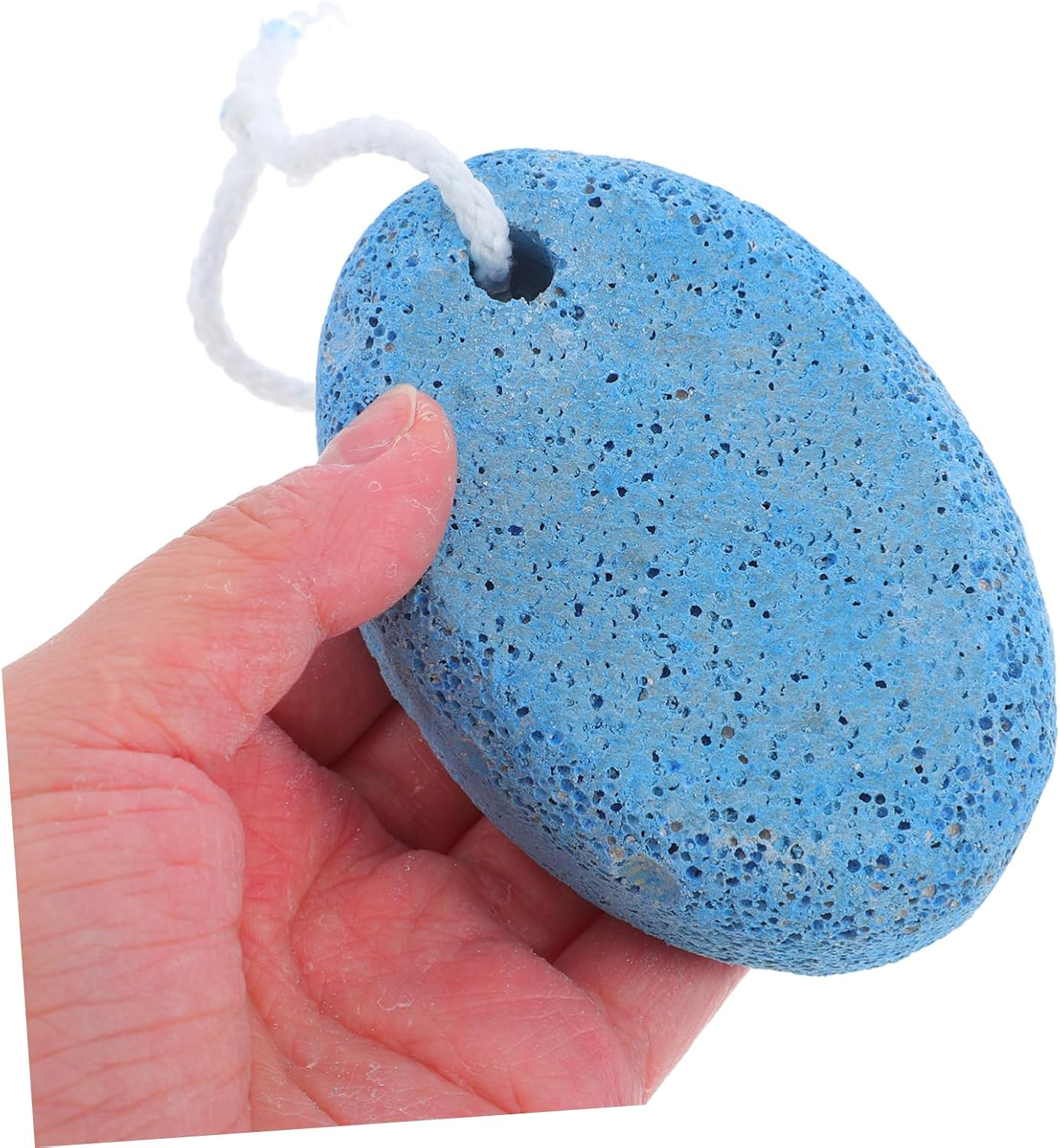 YOSADIER Pumice Stone for Feet Heels Reusable Large Volcanic Hard Skin Callus Scrubber and Remover Heel Scraper for Feet Hands Blue image number 3