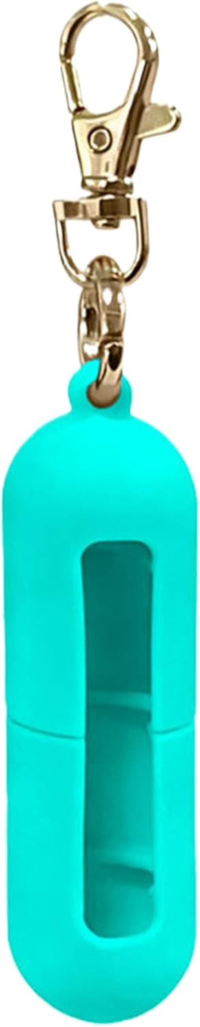 Nuhjytgf Lip Gloss Holder Keychain | Portable Silicone Pocket | Lip Balm Holder,For Workplace Outdoor Activities Daily Commute Travel Gym image number 4