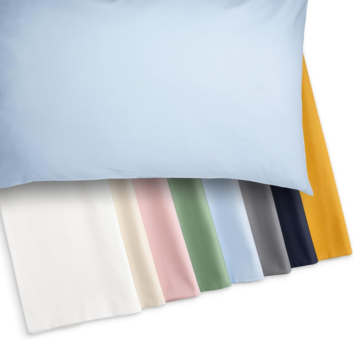 Guzzini Classic &ndash; Double Bed Linen 180 X 280 Cm, 100% Oekotex Certified Percale Fresh and Breathable, Double Bed Sheet for Soft Durable Bedding image number 3