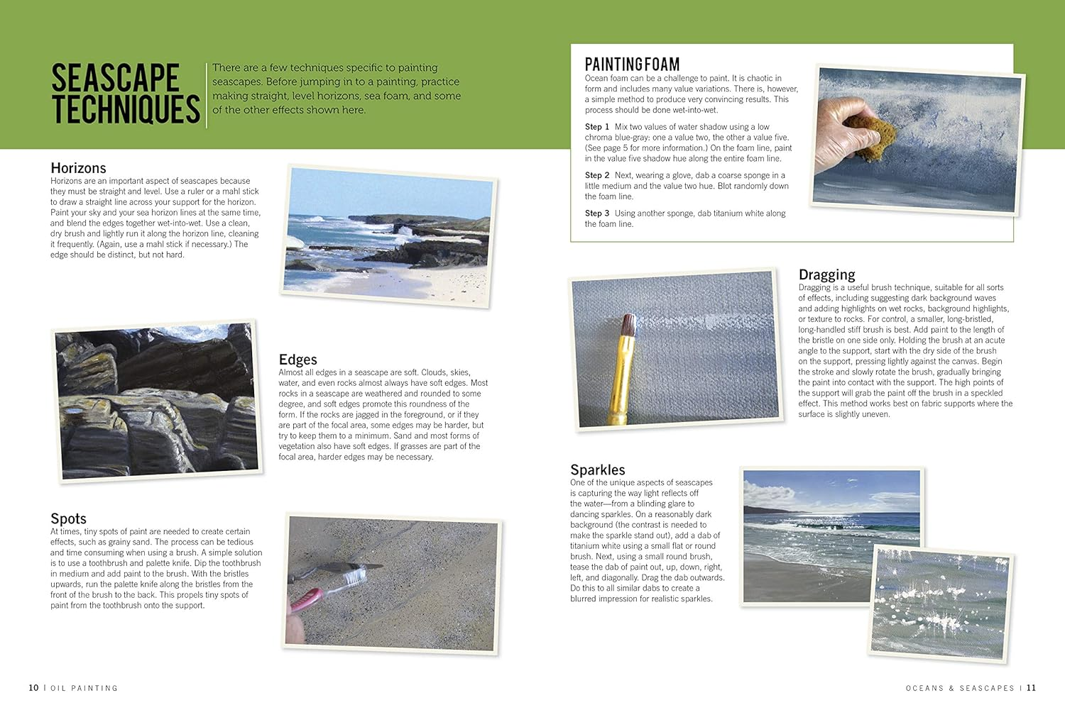 Oil Painting: Oceans & Seascapes (How to Draw and Paint): 91 Step-By-Step Illustrations image number 3