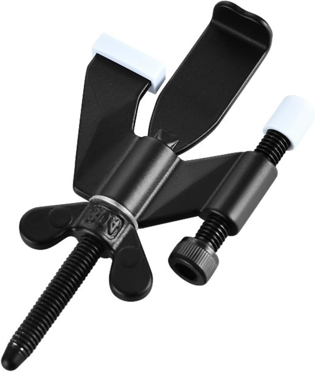 Suytvenxau Upgraded Portable Door Lock - 304 Stainless Steel Hotel Door Safety Lock for Home Security, Door Hardware & Locks for Travel, Hotel, Apartment, College - Extra Secure Lock W/Bag, Black image number 4