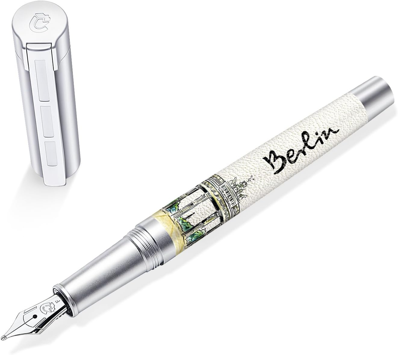 STAEDTLER Premium Corium Urbes"Berlin" Medium Tip Fountain Pen image number 5