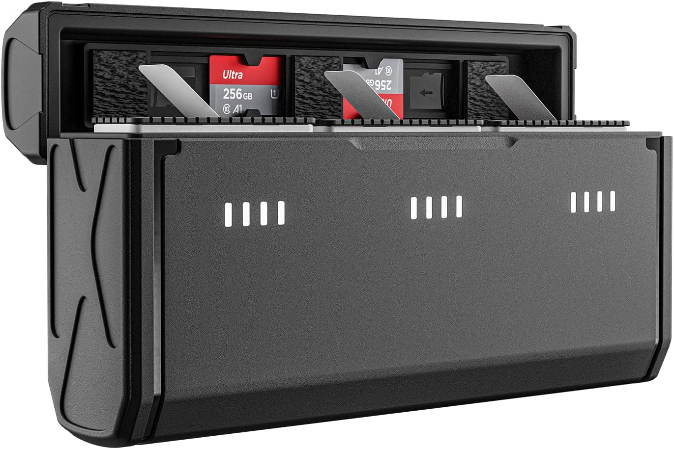 TELESIN 2-Pack Enduro Battery Charger Kit for Go Pro Hero 12 Hero 11 Hero 10 Hero 9, Long Lasting Batteries as Original Official + Pocket Fast Charge Smart Power Indicator Charging Case