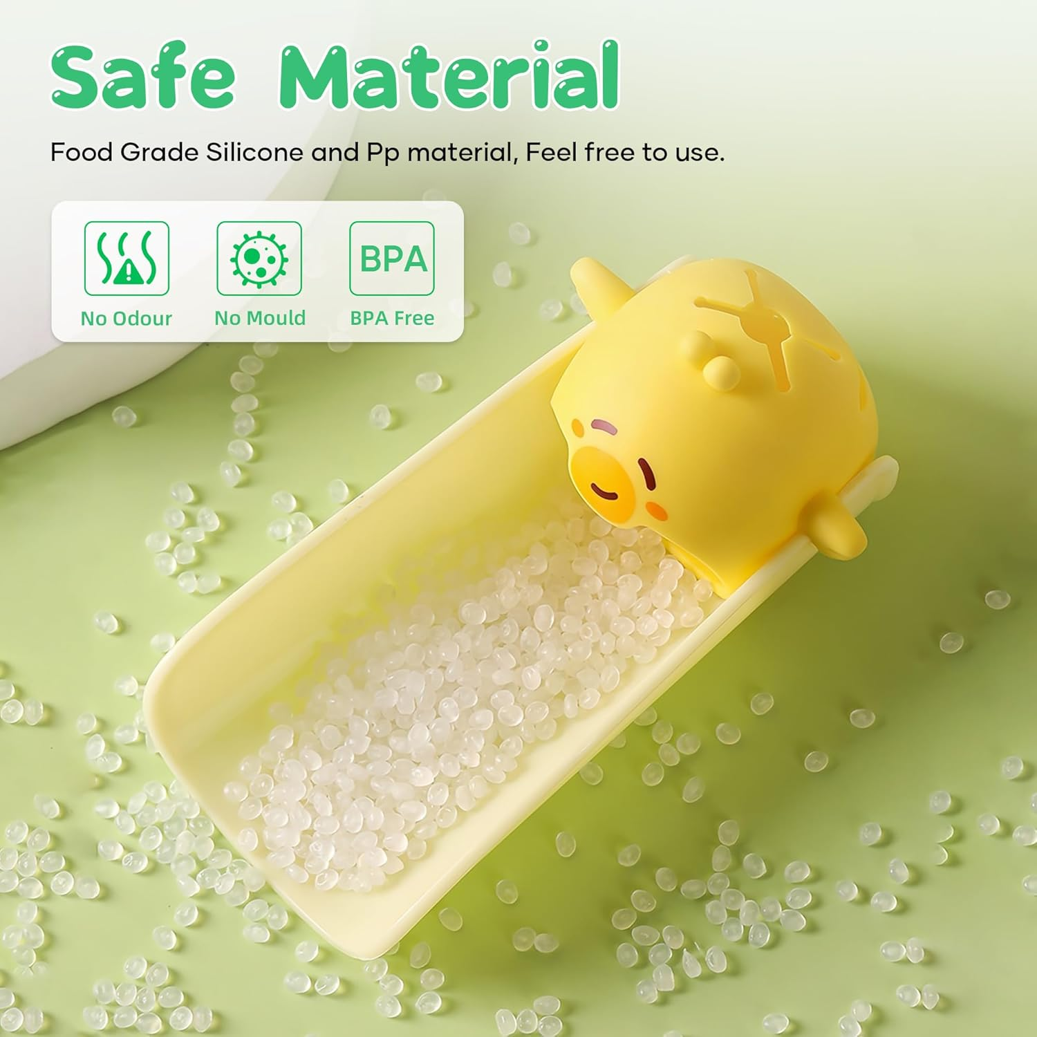 2 Pack Faucet Extender for Toddlers, PANIMOSI Kids Sink Extender for Bathroom, Kitchen, BPA Free, Food Grade Silicone, Baby Hand Washing Water Spout Extender Fits Standard and Gooseneck Faucet