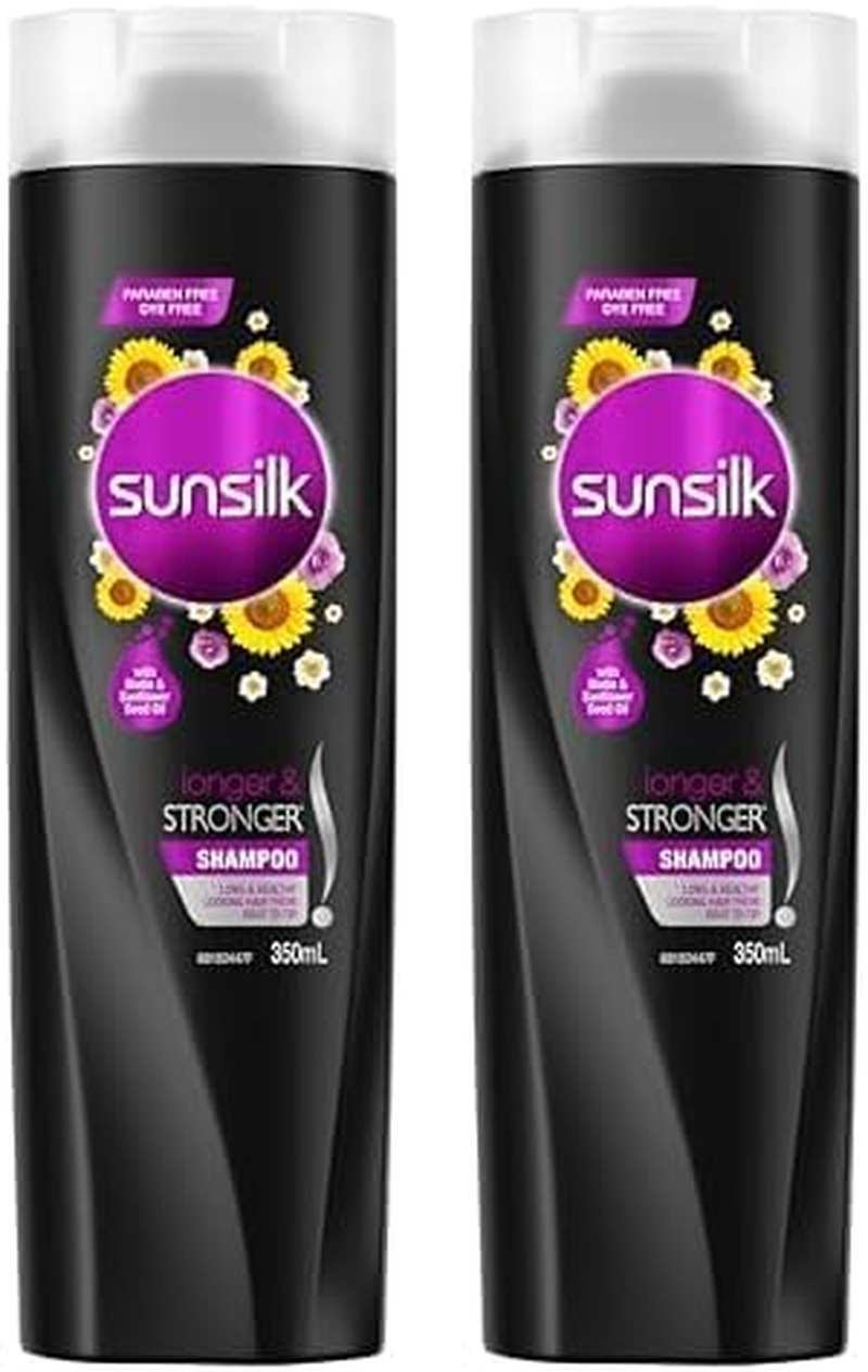 Sunsilk Longer & Stronger* Shampoo 350 Ml (Pack of 2)