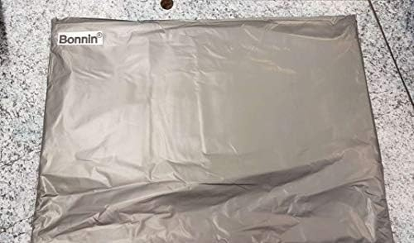 Bonnin Kids Plain Apron with Front Pocket for Drawing, Painting, Baking, Cooking Party Favors. - Black image number 2