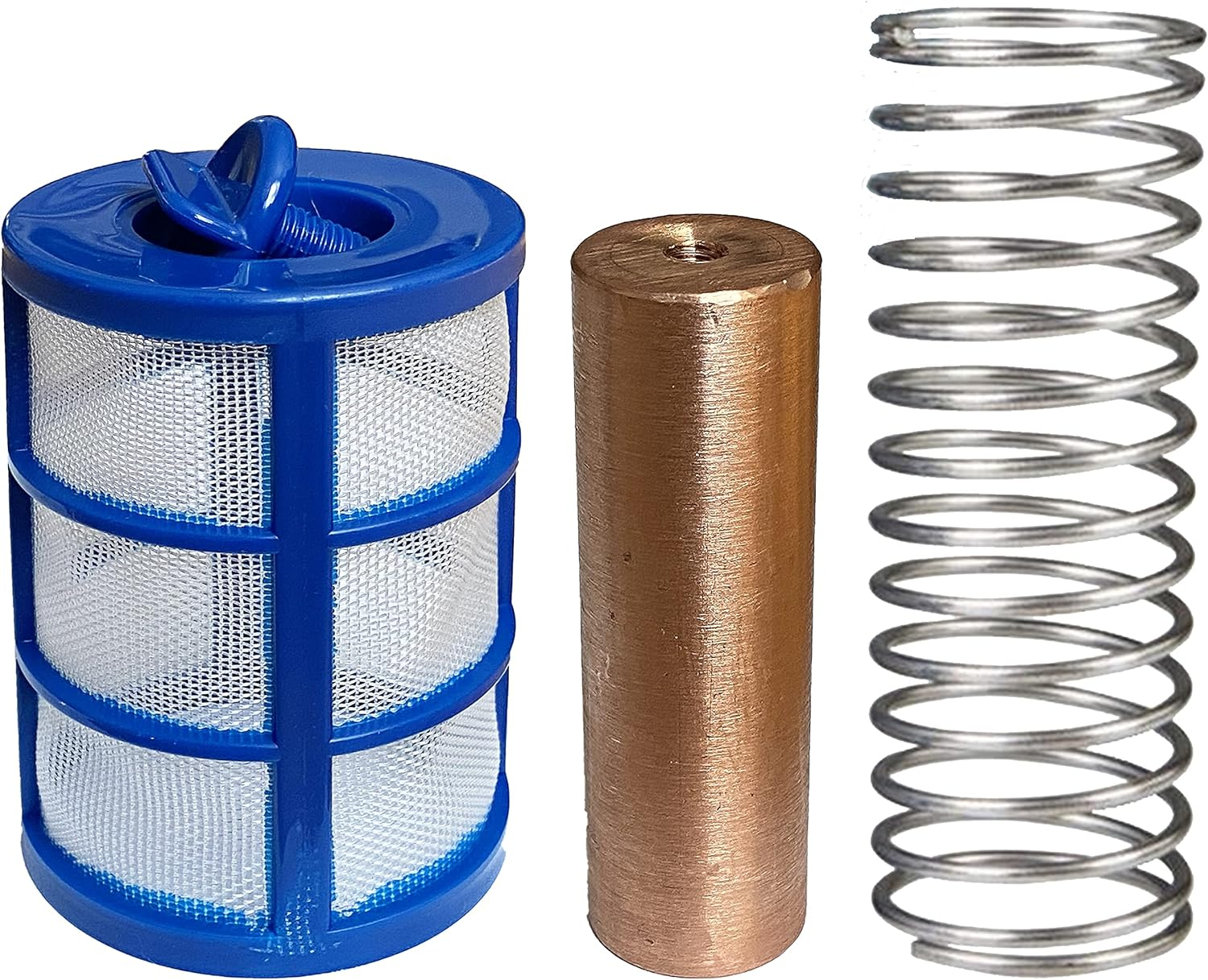 Replacement Copper Anode, Basket & Spring Kit for Solar Pool Maid Mineral System (Standard Capacity) image number 1