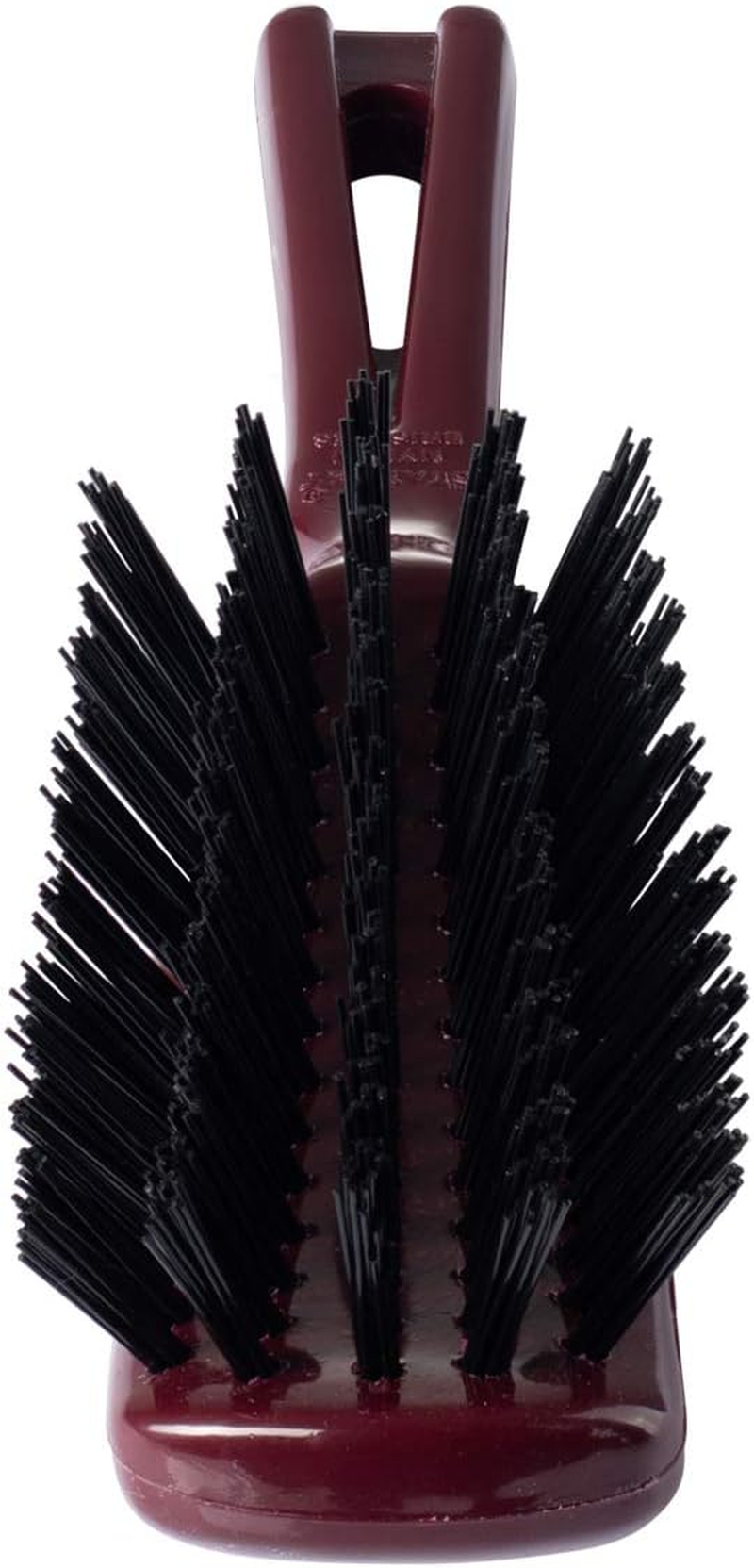 Stanley Men&rsquo;S Commander Hairbrush &ndash; Detangling Brush for Wet or Dry Hair &ndash; Nylon Bristles Reduce Frizz &ndash; Scalp Massager Hair Brush for Thick, Thin, Curly, Straight Hair (Mulberry) - Grey image number 3