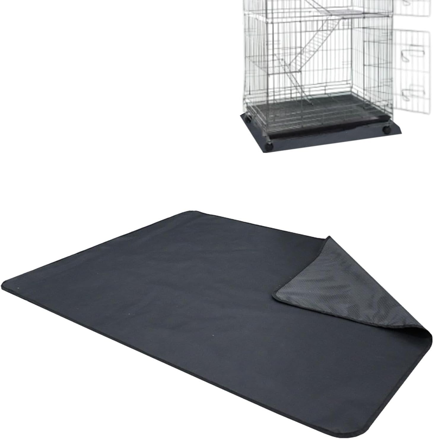 Jinhxofs Protective Mats for Bird Cages, Floors, Reptile Aquariums, Bird Cage Protection Accessories image number 2