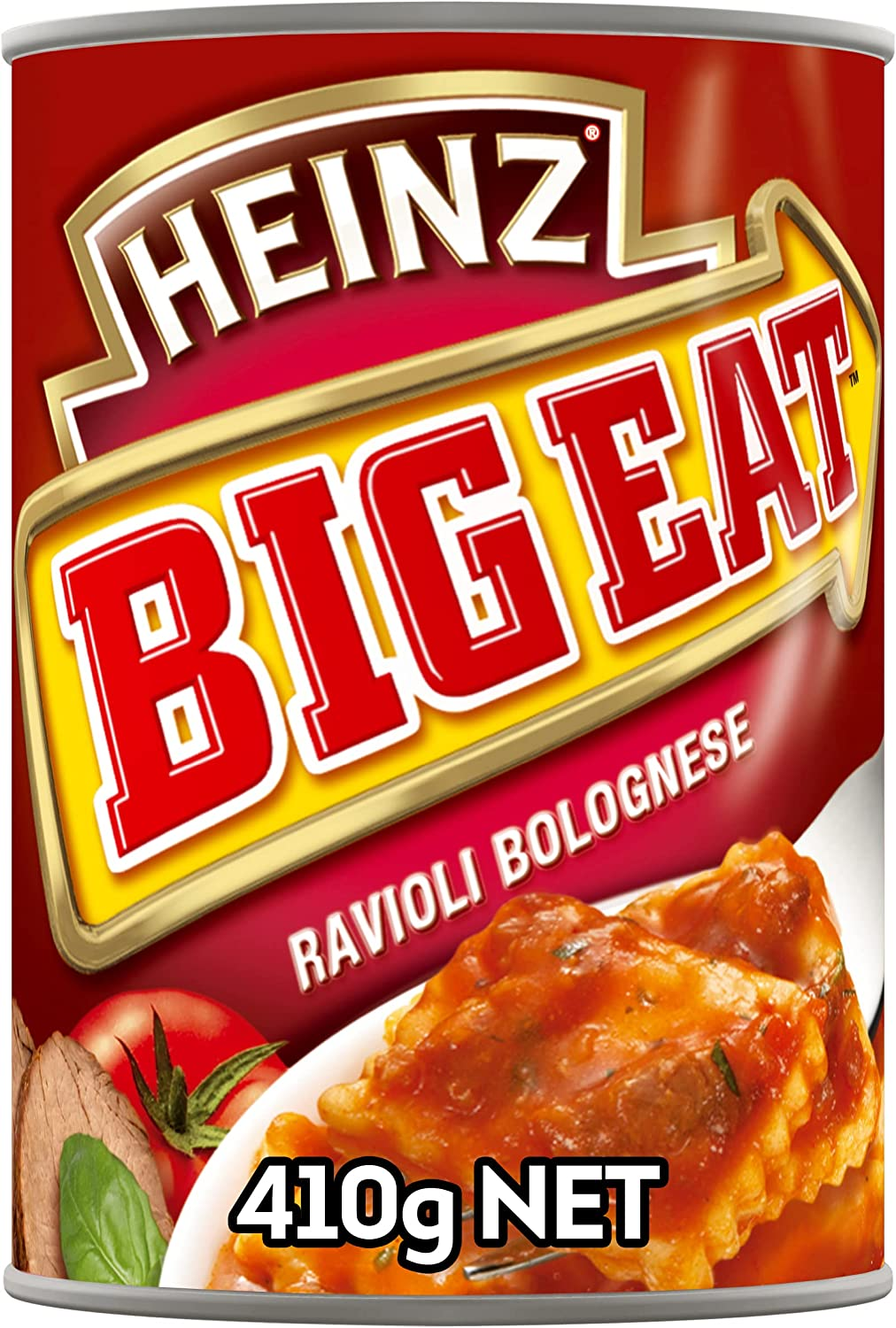 Heinz Big Eat Ravioli Bolognese Pasta Canned Pasta in Sauce Ready to Eat Quick and Convenient Meal 410G image number 5