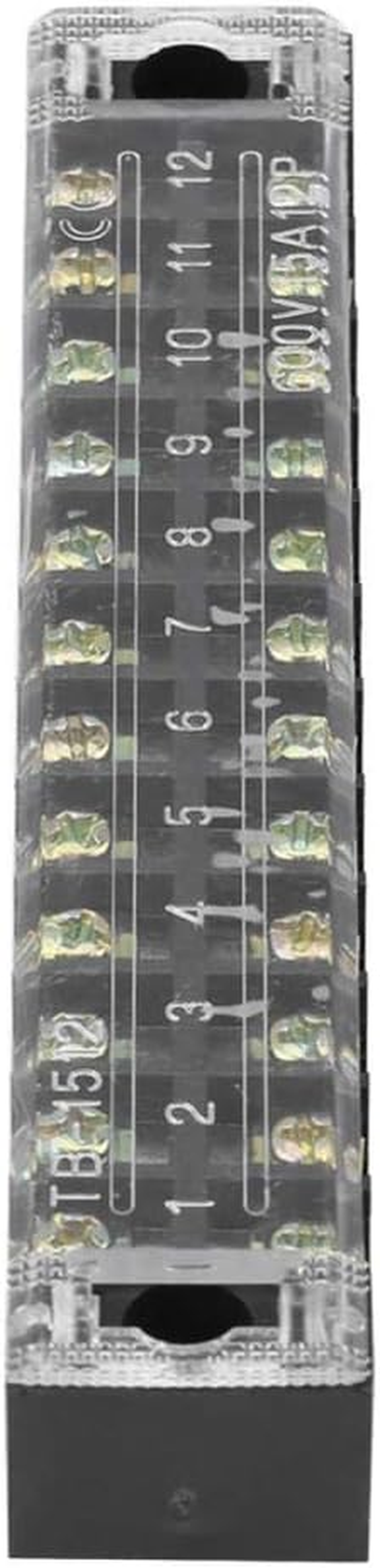 Detachable Terminal Screws for Reliability, Pre-Insulated Terminal Block, 125 * 22 X 17Mm/4.9 * 0.9 * 0.7Inch for Home Appliances image number 2